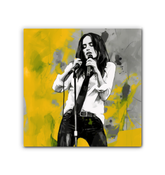 Mystic Mirage Minimalist Abstract Wrapped Canvas